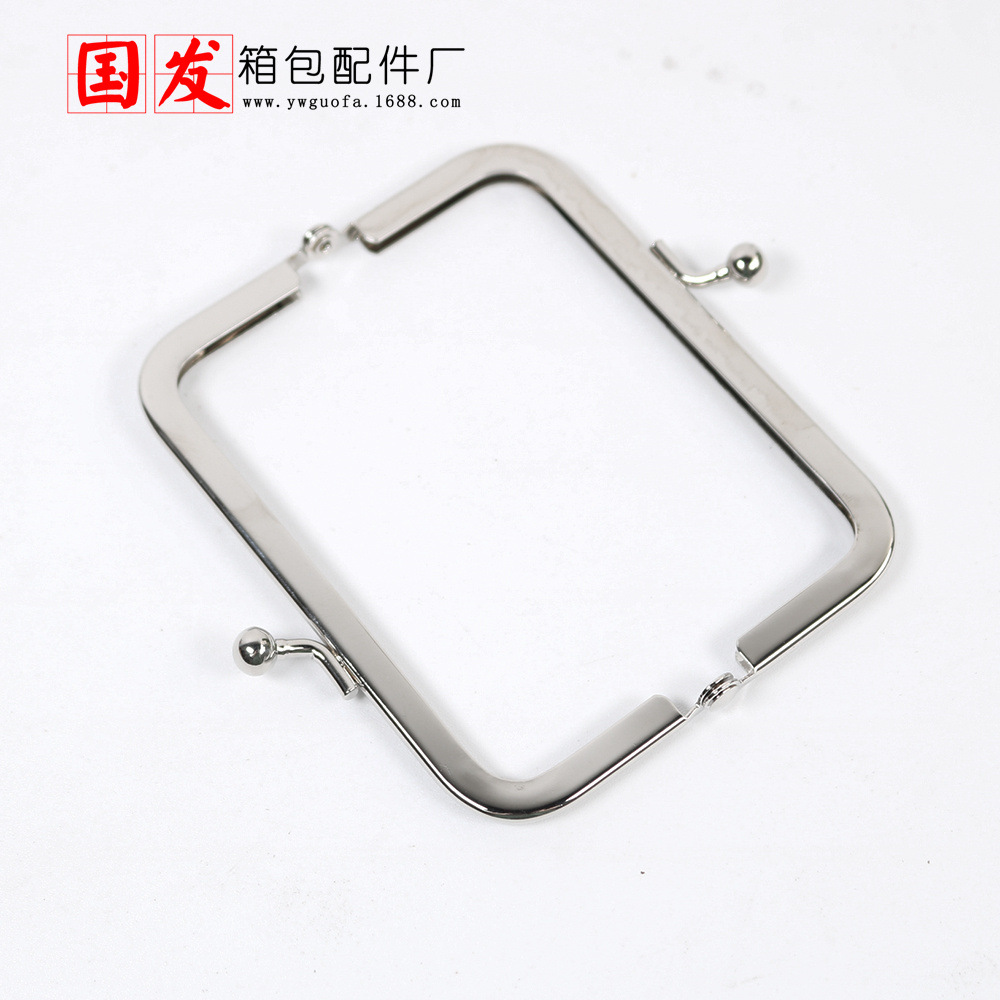 No orejas: 10.5CM cuadrado sin agujeros bu坑 máquina de pulido oro plateado