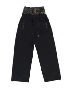 2025 otoño y invierno de Europa y América Amazon y2k callejera alta pantalones dobles diseño de pantalones rectos moda personalidad al por mayor image 7