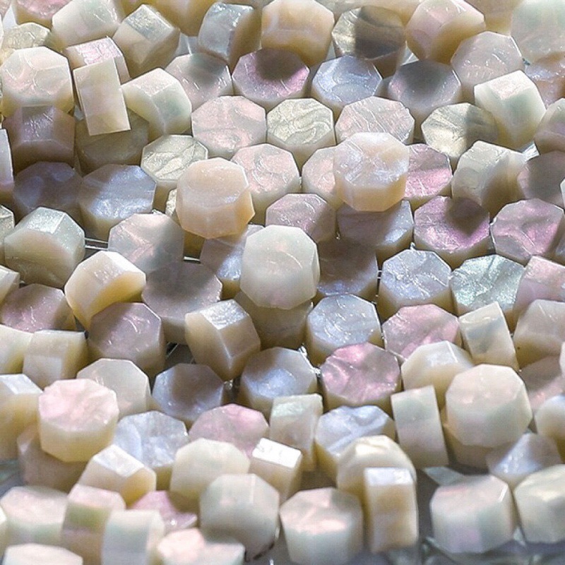 火漆蠟粒人魚姬炫彩色啞光珠光人魚之淚印章信封封口一件批發