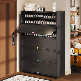 Wholesale Shoe Cabinet for Home Entrance, Large Capacity, Multi-Layer, Indoor, Good-Looking 2025 New Model, Placed Outside the Home Entrance