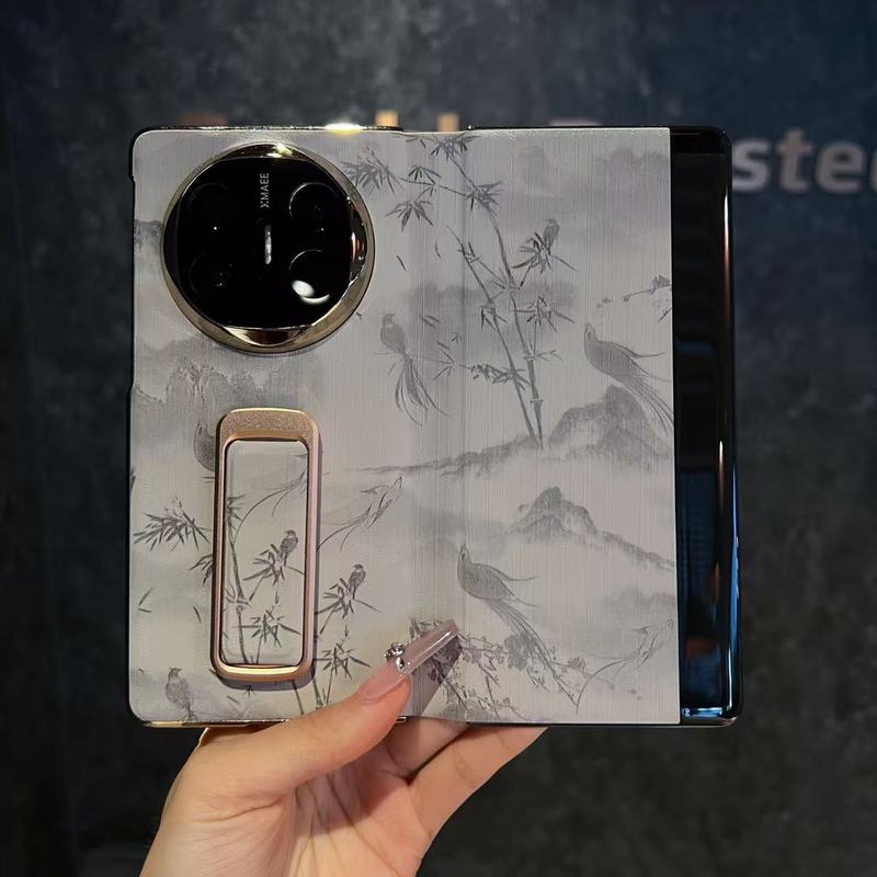 山と水の美しいHuawei matex6携帯電話ケース、新しい折りたたみリストバンド回転スタンドx5コレクションバージョン落下防止に適しています。|undefined