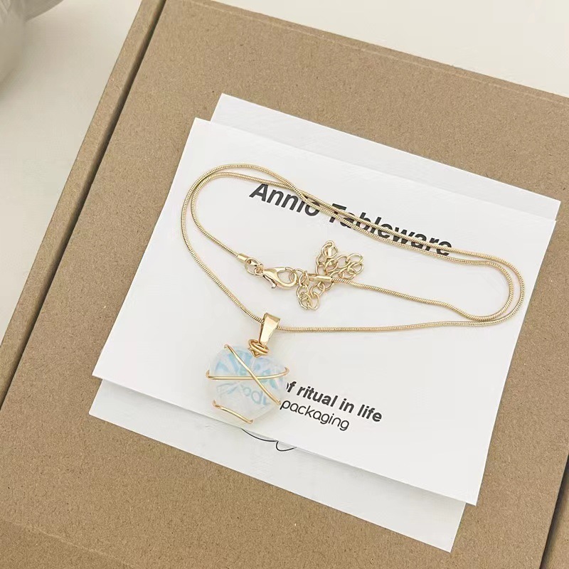 Heart Shape Pattern Sweet Heart Shape Alloy Plating Women's Pendant Necklace