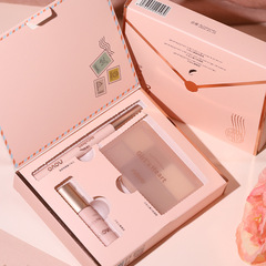 NOVO Girl's Thoughts Cosmetics Gift Box Lip Mud Eyeliner Eyeshadow Beginner All-in-One Makeup Set