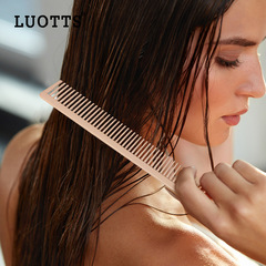跨境北歐風造型梳鋅合金油頭梳女士劉海梳便攜美發梳家用梳子