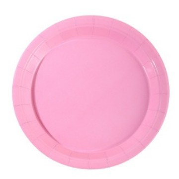 Comercio extranjero transfronterizo Amazon venta caliente de 7 pulgadas 9 pulgadas bandeja de papel desechable platos de pastel para niños fiesta de cumpleaños decoración de cubiertos