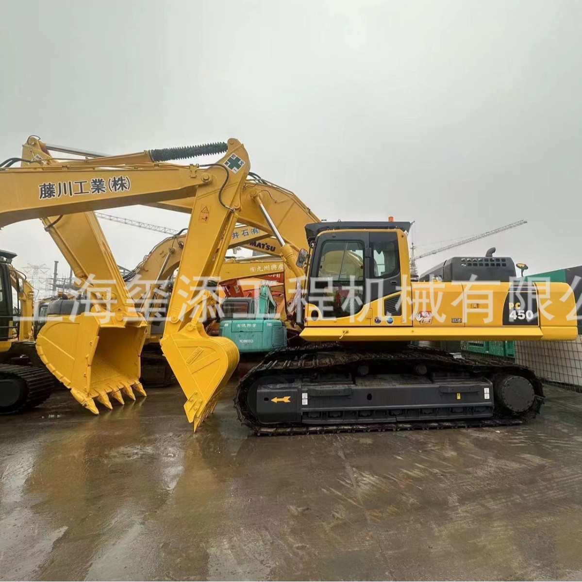 外贸出售二手挖掘机系列，Komatsu/小松大型400/450挖掘机性能好