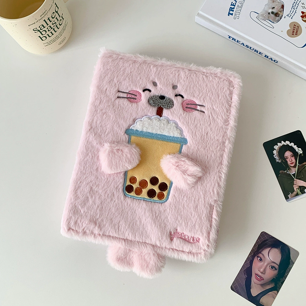 Polaroid, мультяшная плюшевая фотокнига, система хранения, карточная книга, вырываемый лист