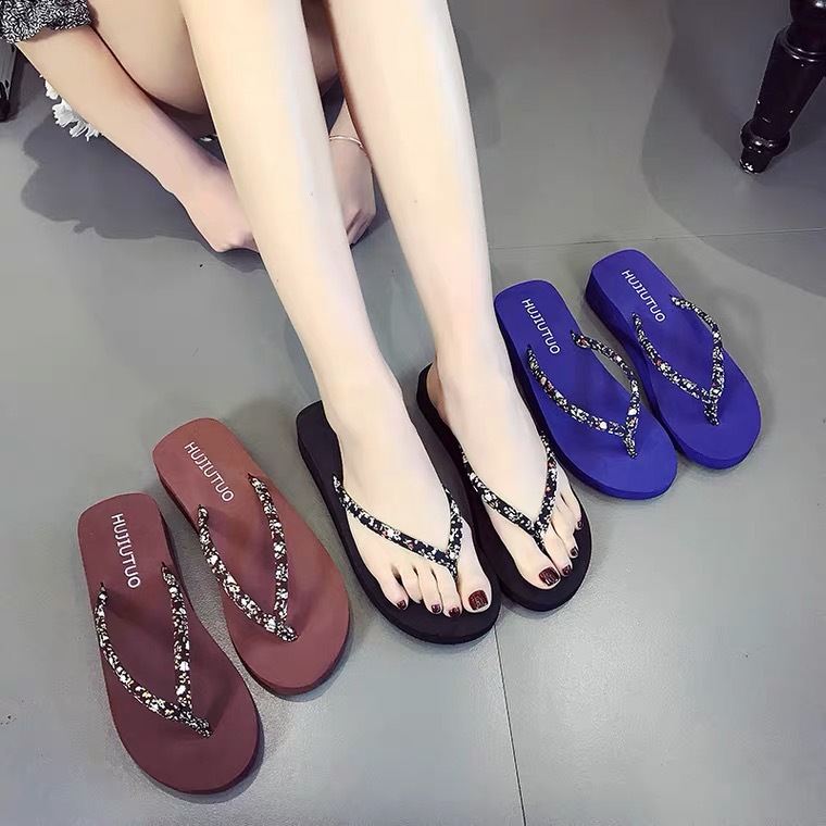 Summer fashionable non-slip flip flops