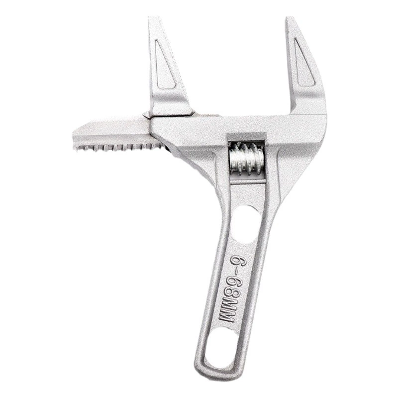 В наличии оптом ключ для ванной комнаты большое отверстие доска для ванной алюминиевый сплав подвижный Сантехнический ключ Ремонт подвижный ключ