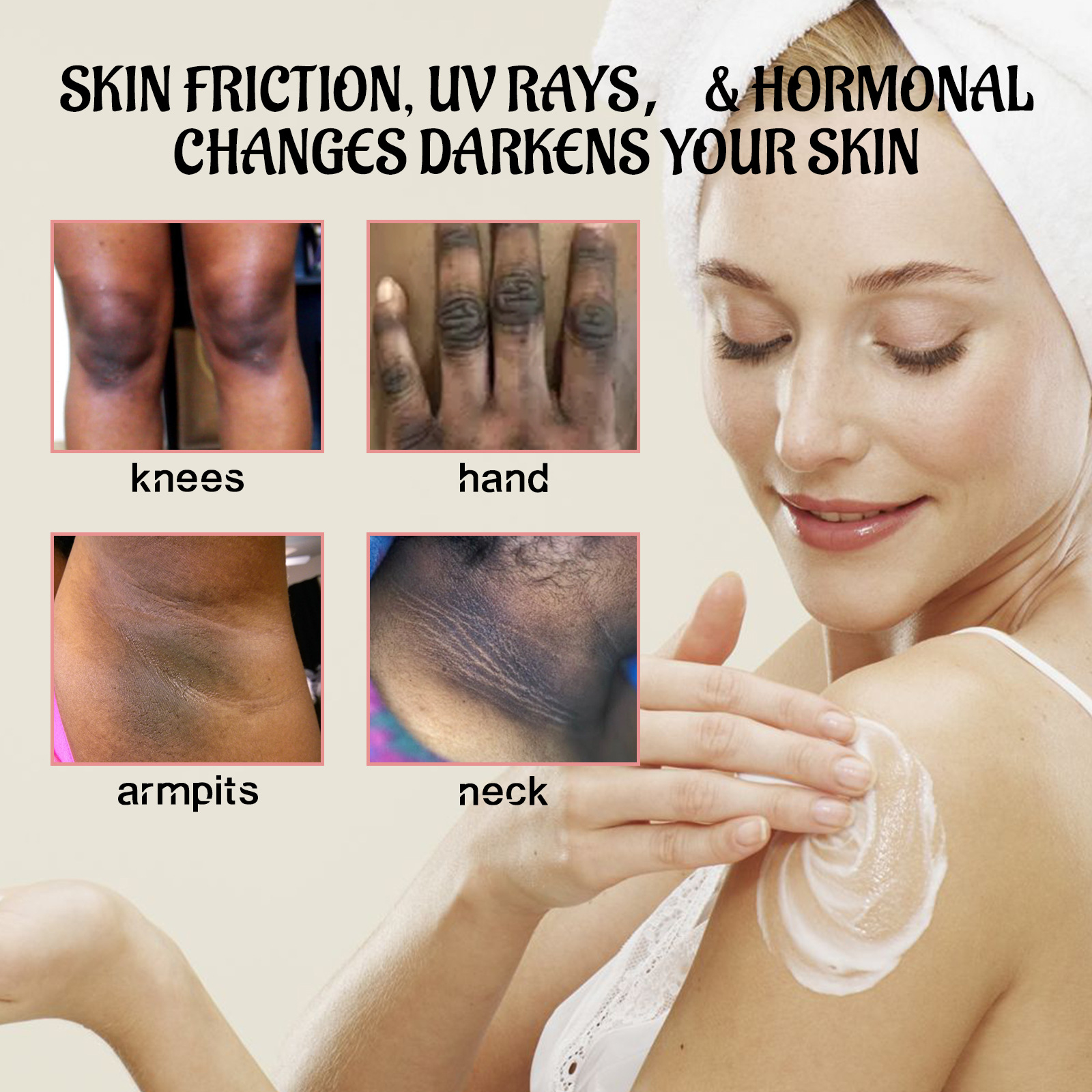 Crema correttiva per macchie scure ascelle ginocchia e gomiti_voghion.com