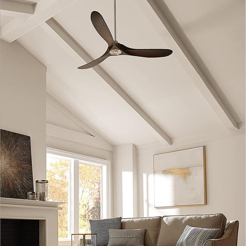 (Cross-border trading), air fan from natural wood for commercial use, 60 inch 4