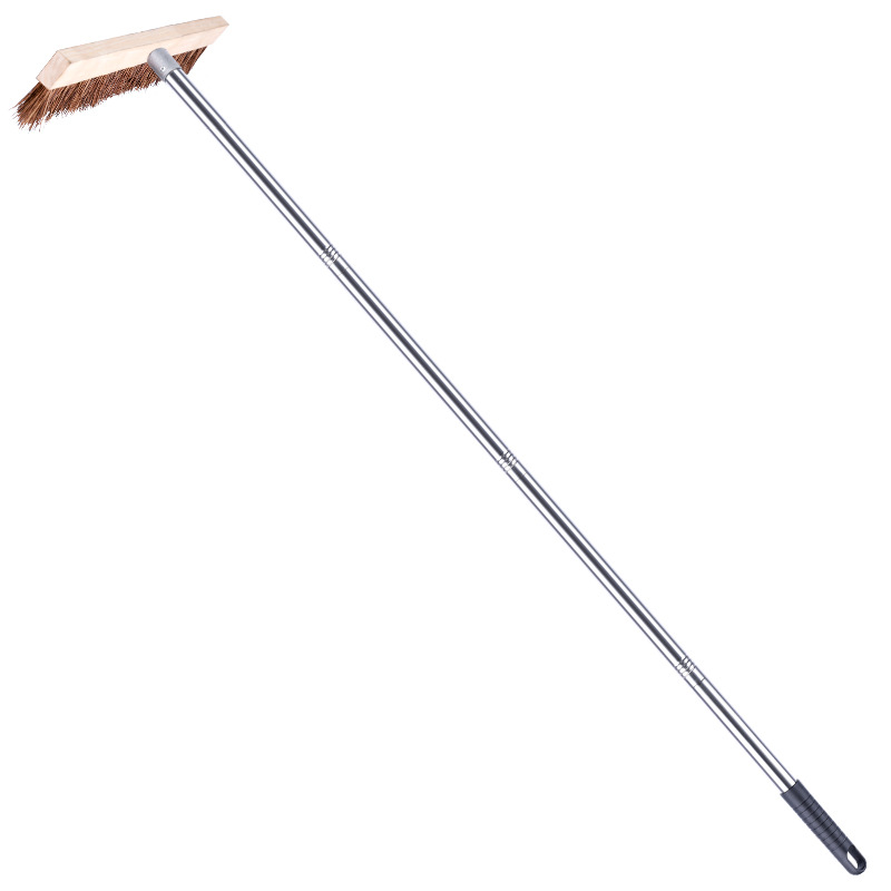 Rastrillo de hojas caídas en el techo Cepillo de limpieza de aleros al por mayor Cepillo de limpieza de hojas caídas en el techo Herramienta de limpieza de nieve Fabricantes de cepillos de limpieza de hojas caídas