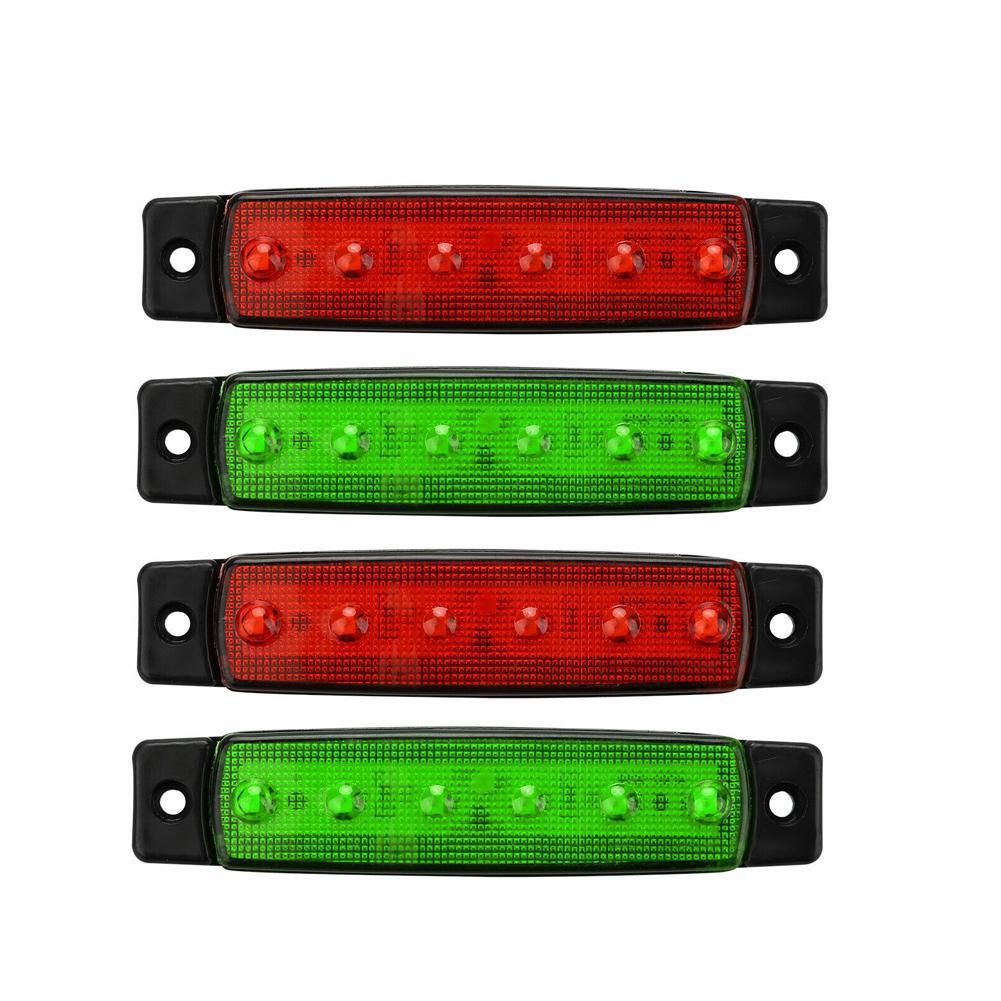 Suitable for yacht plating marine 4LED navigation light red and green side light signal lamp 12V MK-094-RG