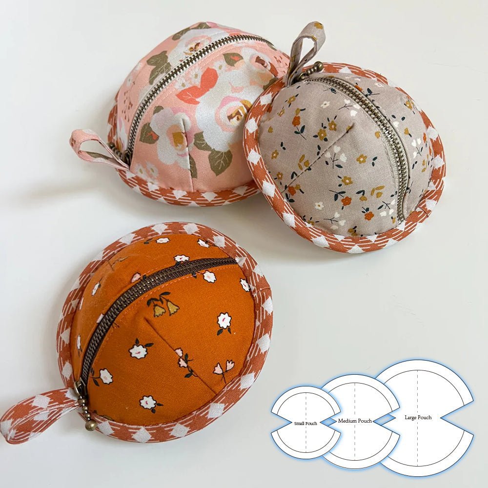 Spot Cute Beetles Pouch Template Set Cute Beetles display picture 1