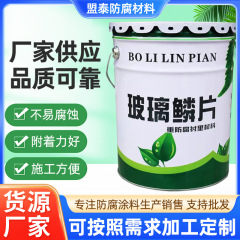 中高温玻璃鳞片污水池玻璃鳞片胶泥环氧树脂乙稀基树脂漆