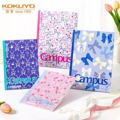 日本 コクヨ KOKUYO 加藤木シリーズ ソフトコイルノート キャンパス厚みのある学生スパイラルノート