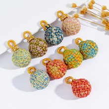 有求必应手工编织转运珠玲珑球有球必赢配件钥匙扣包挂手机链车挂