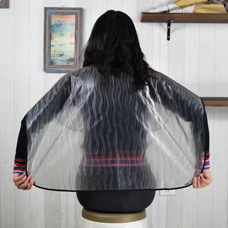 Chal ondulado de agua al horno, herramientas de peluquería, permanente de iones, tela teñida en caliente súper suave, peluquería, peluquería, chal para teñir el cabello