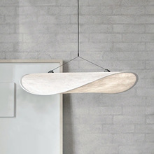 丹麦NewWorks卧室法式餐厅吊灯侘寂风书房客厅设计师款薯片云朵灯