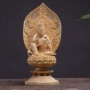 家用观音精雕摆件法轮