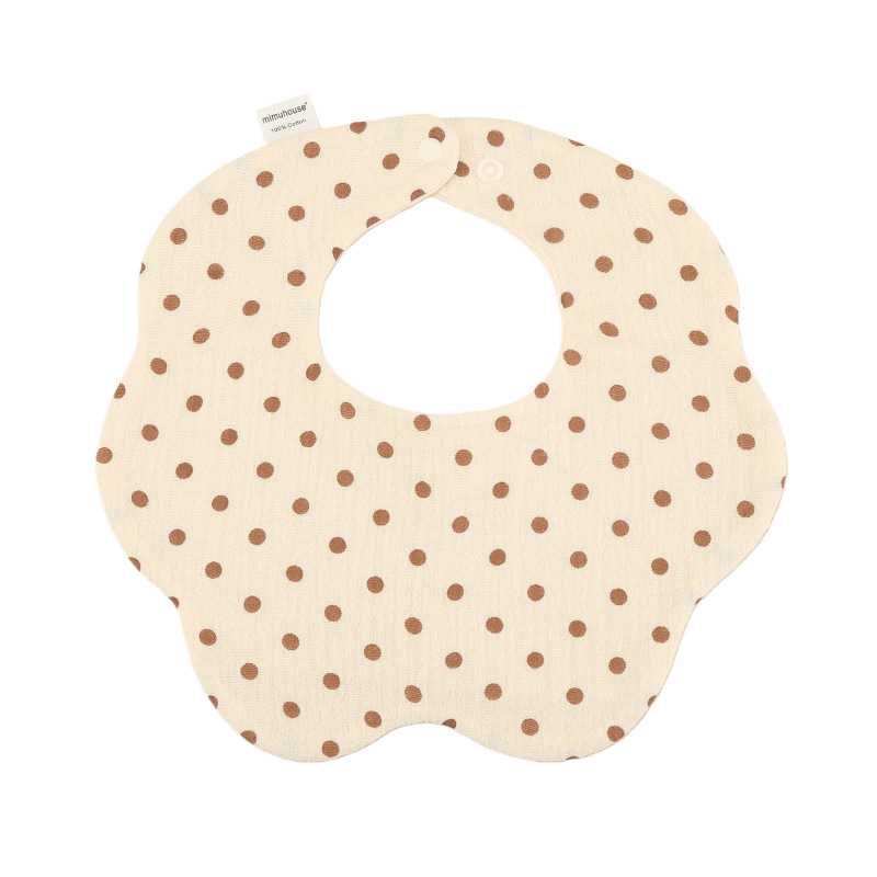 Babero de Pétalos de Gasa para Bebé de Gasa de Algodón, Transpirable, Absorbente de Agua, para Bebés image 3