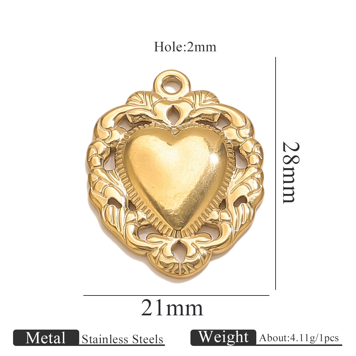 Acero inoxidable de alta moda sol amor oro 18K colgante accesorios collar de brazalete acero titanio accesorios de joyería DIY