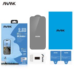 ANANK適用iPhone15promax鋼化膜iPhone15 2.5D全屏絲印高清保護膜