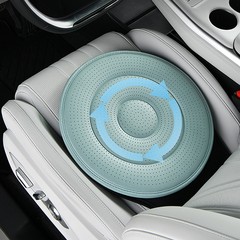 車内インテリア360度回転カーシートクッション、高齢者や妊婦向け、四季通用、多機能モバイルシートクッション