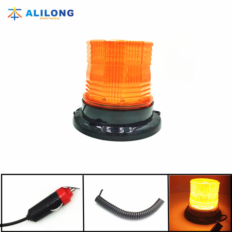 汽车LED爆闪灯24led工程应急灯车载磁吸校车货车交通车警示灯频闪