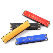 口琴10孔16孔20孔24孔儿童初学玩具布鲁斯口琴harmonica