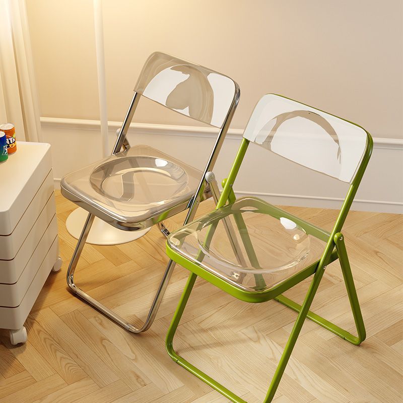 아크릴 접이식 투명 의자 인터넷 연예인 사진 네일 의자 간단한 의자 스타일 사진 크리스탈 메이크업 의자