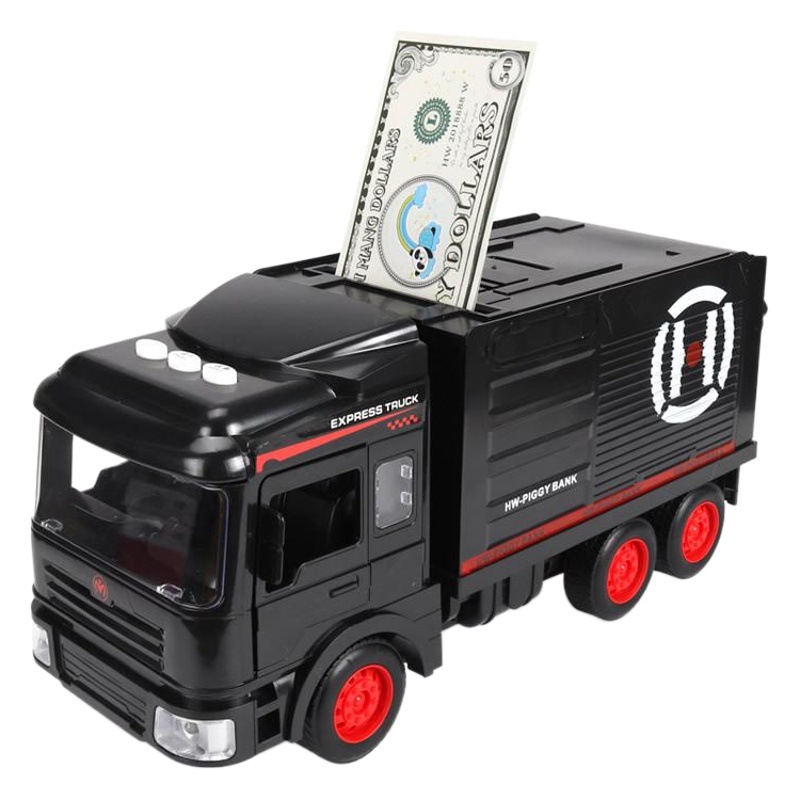 Alcancía inteligente para niños con huella digital y música