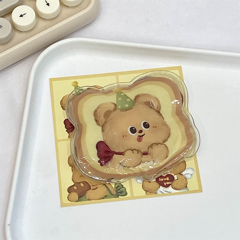 オリジナルのバター熊は熱を割って手を温めます。|undefined