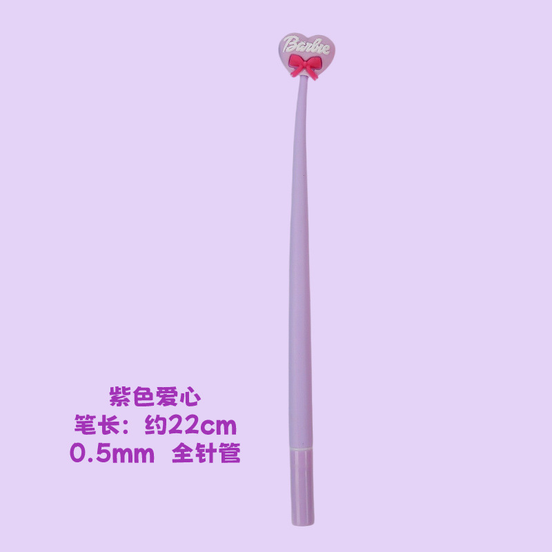 Bolígrafo de gel de goma suave de amor, papelería de Yiwu, regalo para estudiantes, bolígrafo creativo de San Valentín, bolígrafo de gel agitado