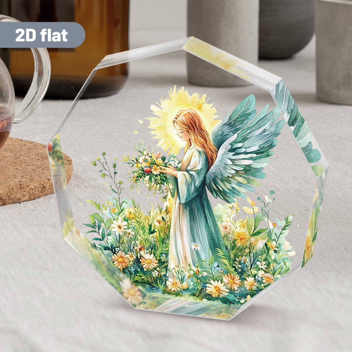 Adorno Acrílico Decorativo Festivo de Acrílico de Alta Transparencia para Pascua y Navidad image 3