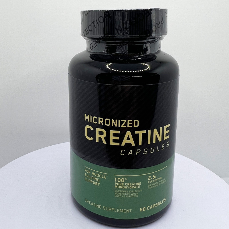 Cross-Border Hot Selling Creatine Capsule Creatine Capsule Fitness Essential Source Factory Ready Stock