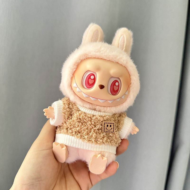 服のみ】第二世代ブラインドボックス ラブブ服 エポキシ樹脂製顔飾り ラブブ シットシットパーティーシリーズ ベビー服 可愛い|undefined