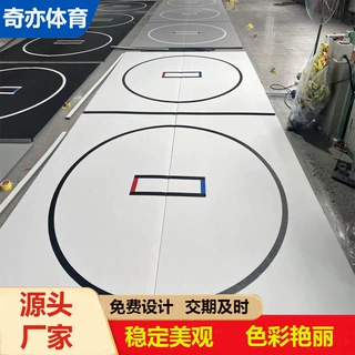 跨境XPE运动卷垫拳击格斗地垫啦啦操武术散打体操多功能运动毛毯
