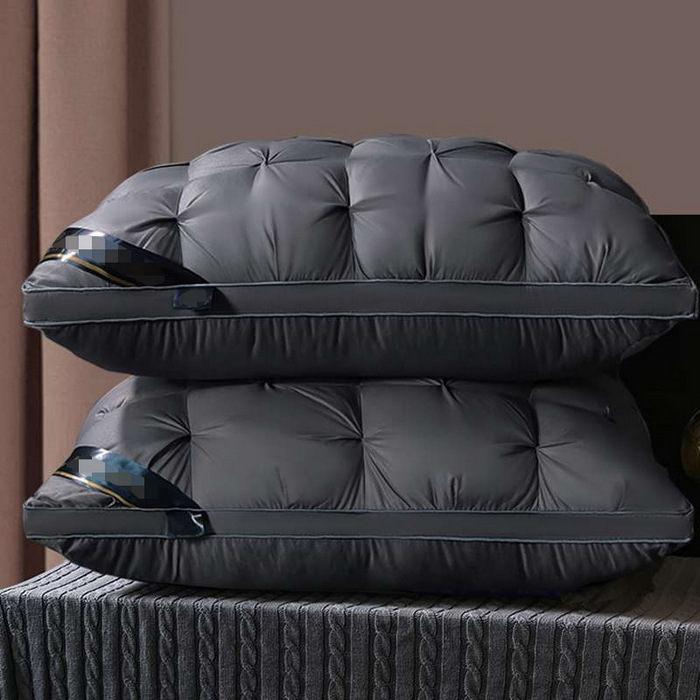 批发枕头五星酒店枕芯家用宿舍学生pillow成人专用加厚护颈高枕头|undefined