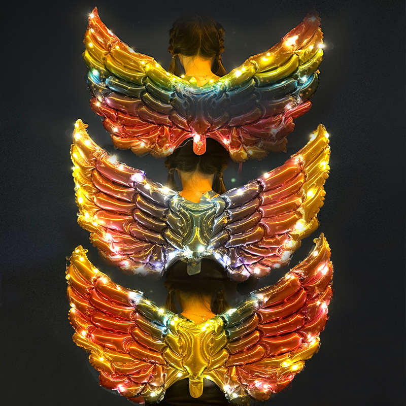 发光天使 混搭图