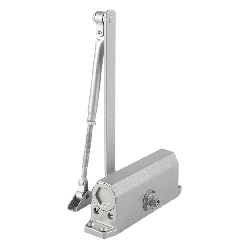 Огнестойкий буферный доводчик для противопожарных дверей из алюминиевого сплава, автоматические аксессуары для противопожарных дверей, бесшумное закрывание, сертификация противопожарной защиты