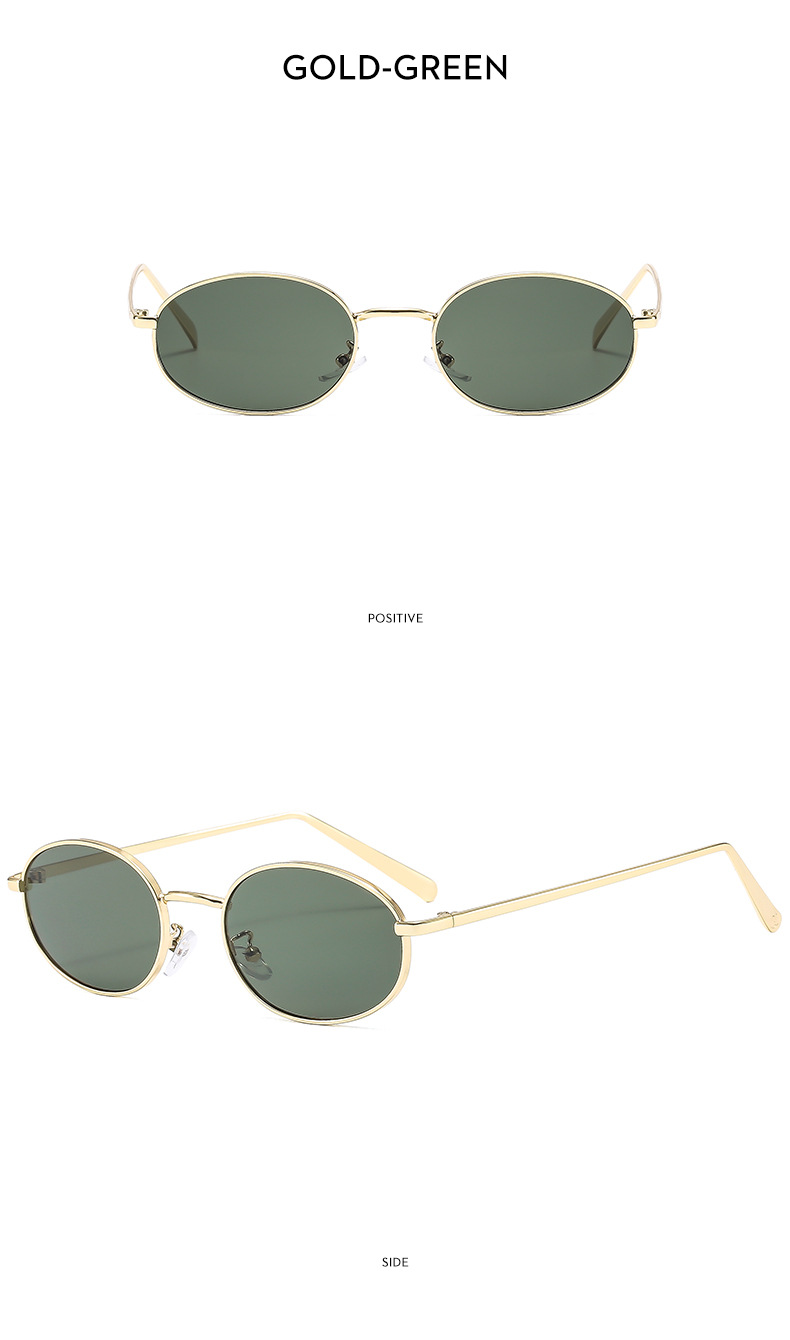 45g Weight Full Frame Glasses Structure Sunglasses Classification PC, UV400 Protection Lens Material Oval Frame Glasses Style Outdoor, Travel Occasion Solid Color Pattern Unisex Gender Streetwear Style Streetwear Solid Color PC UV400 Protection Oval Frame Full Frame Women's Sunglasses 14