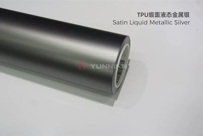 factory wholesale, cross-border direct sales, Auto Color Change Film - tpu-liquid-silver-matte-finish-15215m