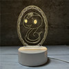 Creative night light, table lamp, Chinese horoscope, Birthday gift