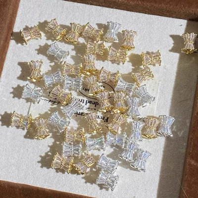 Waist-Shaped Spacer Beads, Crystal DIY – Zərgərlik ara hissələri