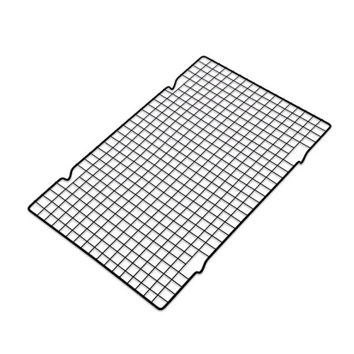 Rectangular iron non-stick bread drying net pink large cake cooling rack baking tool