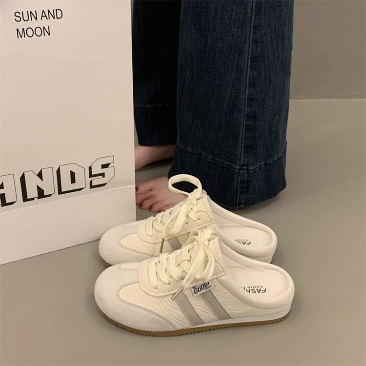 Женские слипоны‑мюли, дизайн one‑step 2025, размеры 35–40, 4 цвета