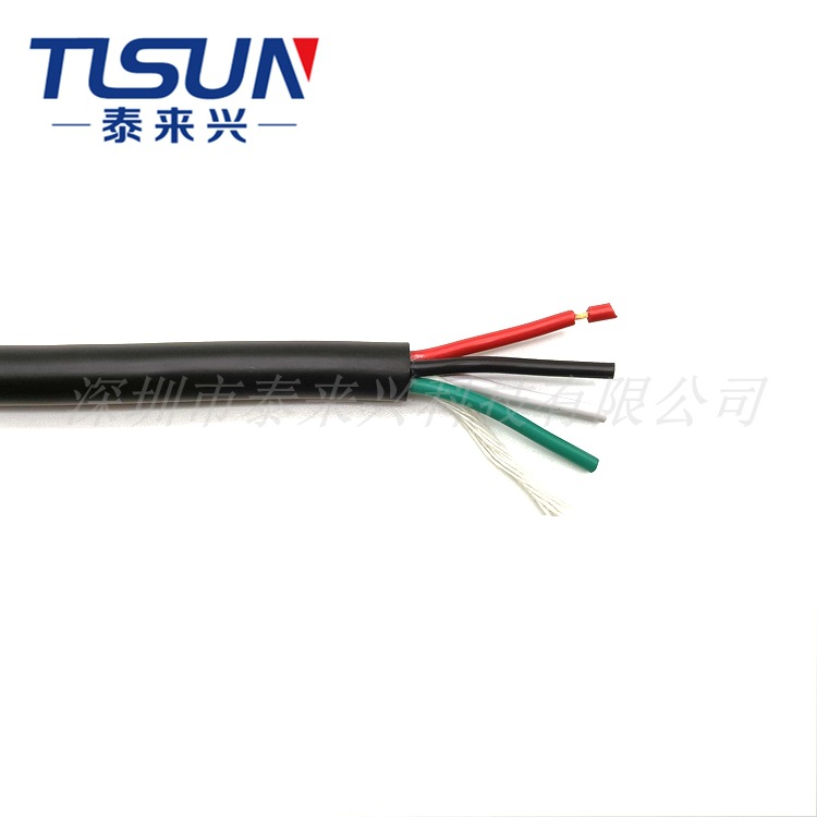 美标电源线 ST 4X16AWG 阻燃PVC 耐高压 600V 重型机械设备配线缆