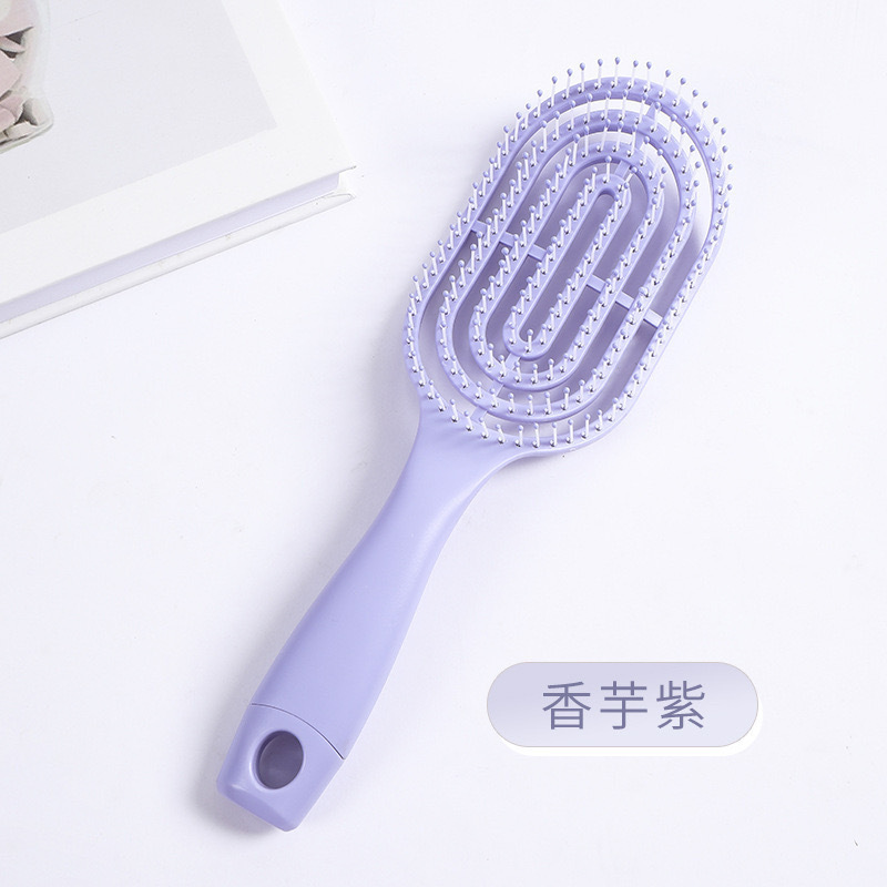马卡龙排骨梳子回型梳回字梳按摩梳卷发梳蓬松造型梳梳大弯梳|undefined