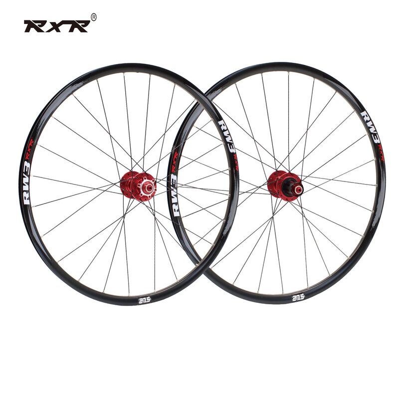Rw3 27.5inch Mountain Road Disc Brake Bicycle Wheelset Bearing Hub 120 Clicks 6-Bolt Quick Release Conversion Rw3 27.5inch Mountain Road Disc Brake Bicycle Wheelset Bearing Hub 120 Clicks 6-Bolt Quick Release Conversion